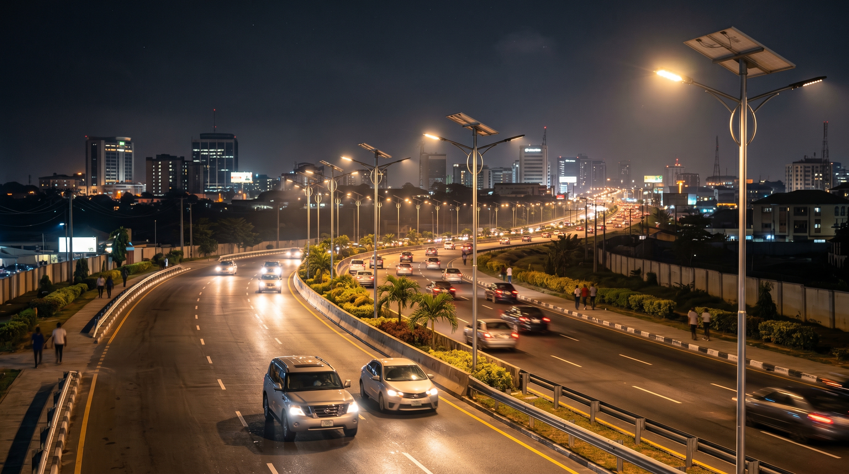 TECIL Solar street lighting project