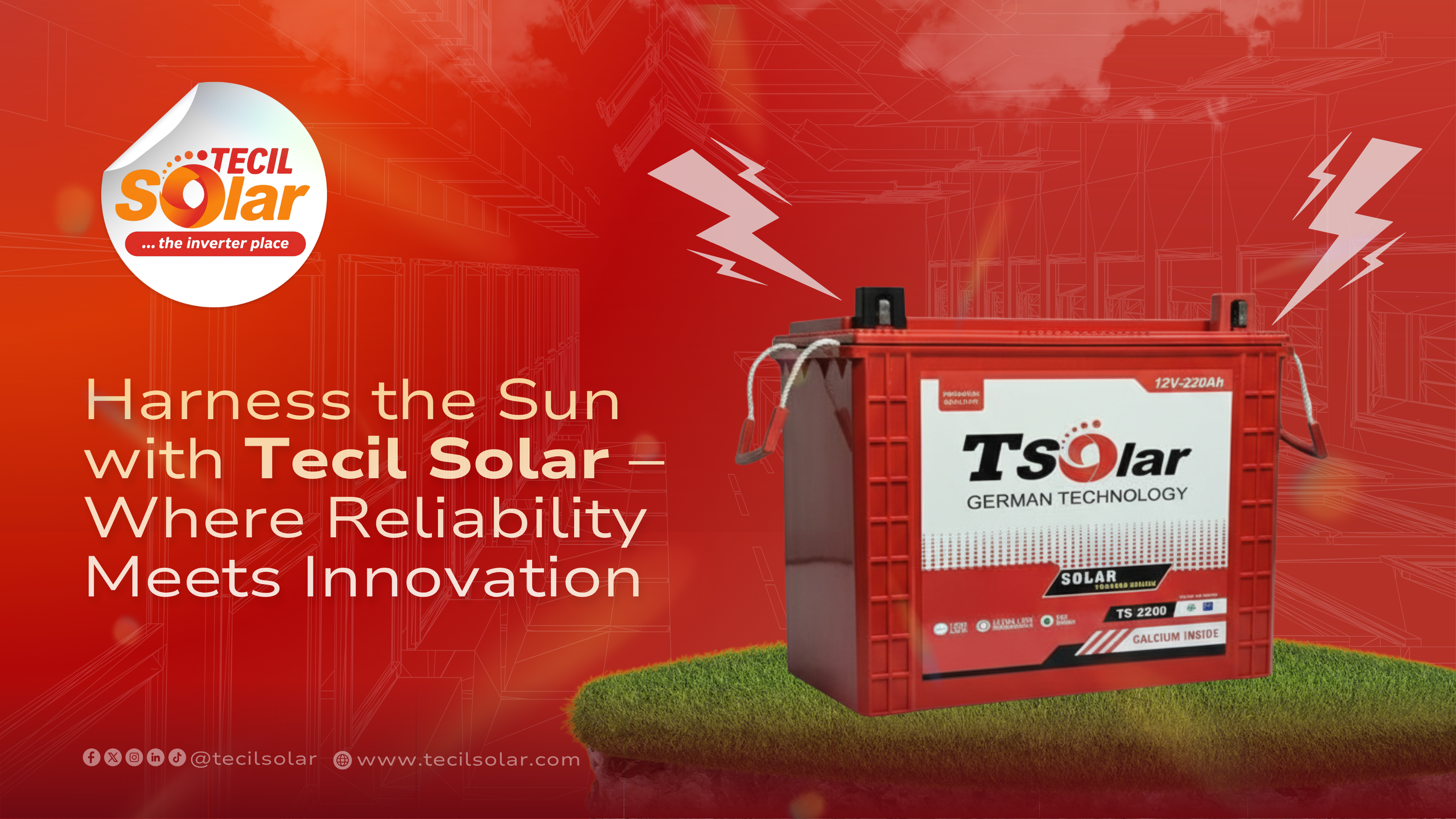 TECIL Solar commercial hybrid inverter installation